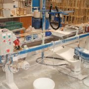 Laboratory/trial Tile glaze dipping line